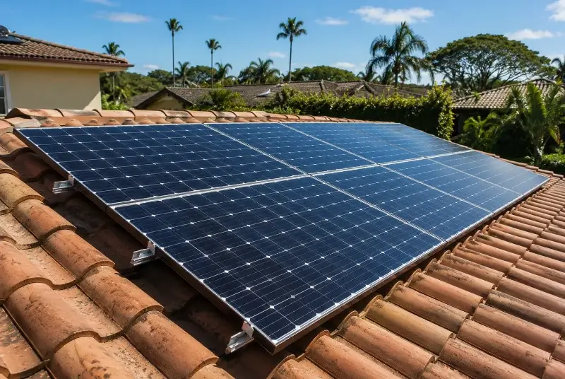 Installation de panneaux solaires à Romagné